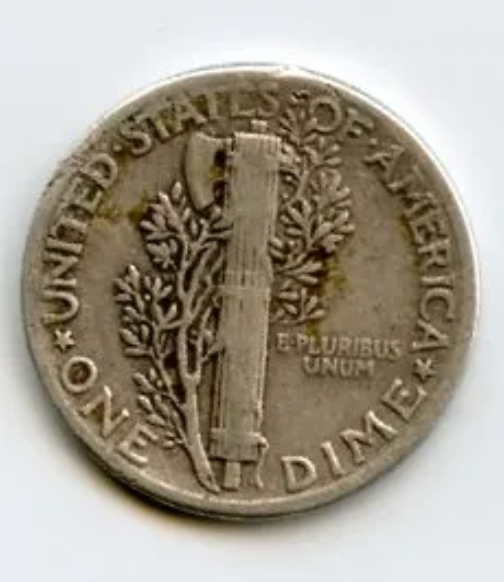 1945-P Mercury Dime
