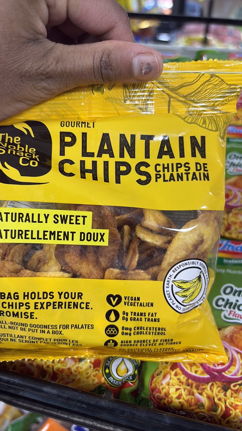 Gourmet plantain chips 85 g