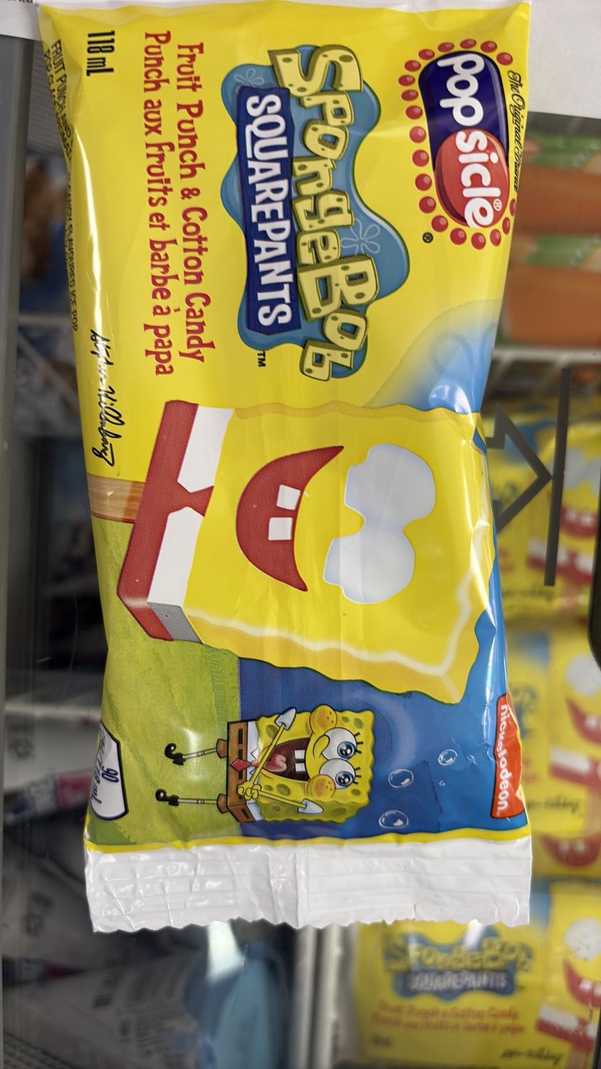 Pop sicle sponge Bob 118 g