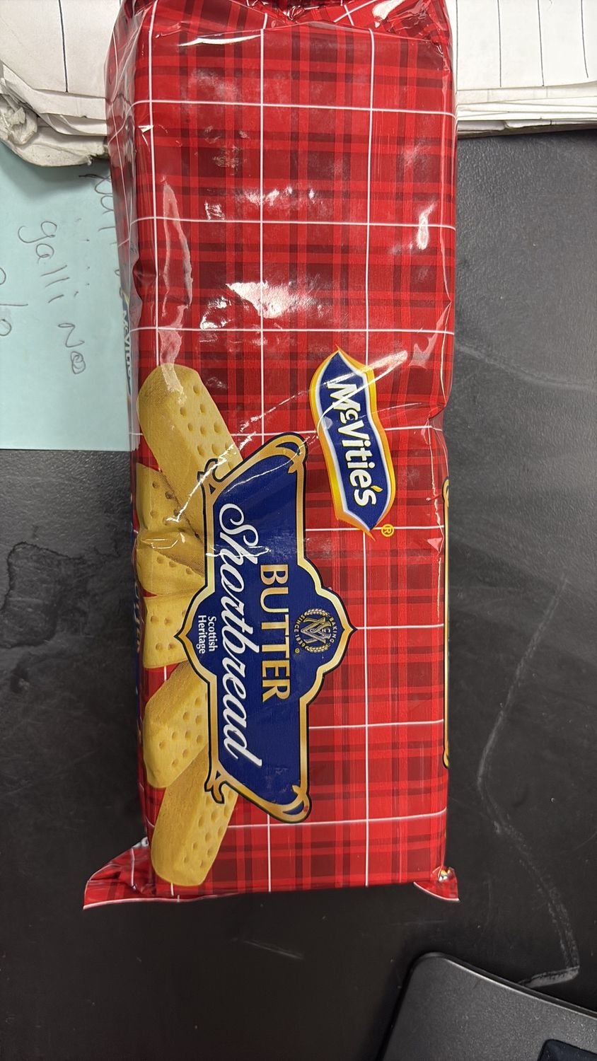 M&amp;vities butter shortbread 280 g