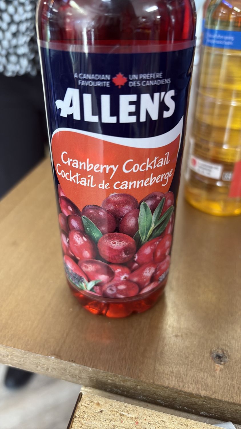 Allen’s cranberry cocktail 300 ml