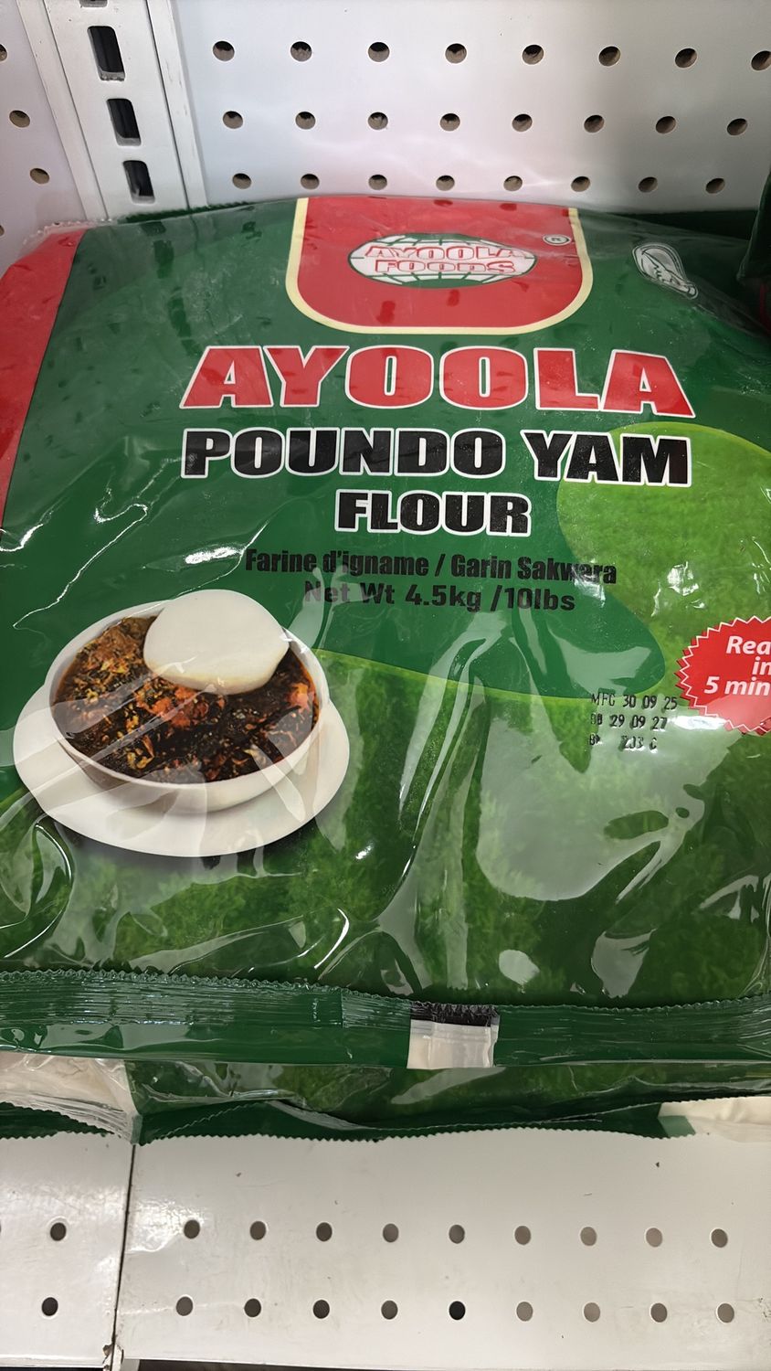 Ayoola pounded yam flour 10 lbs