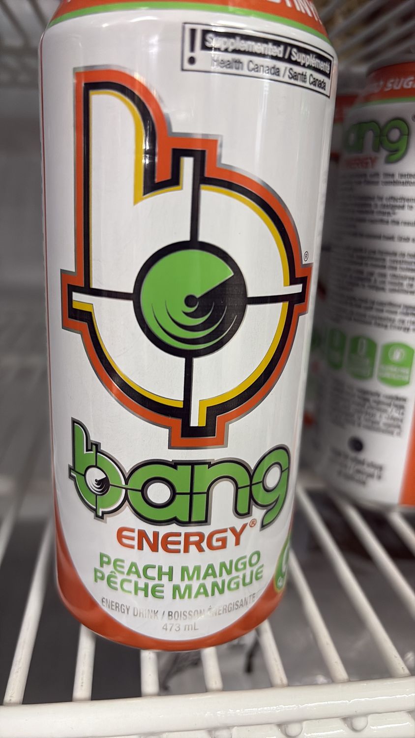 Bang energy peach mango 473 ml