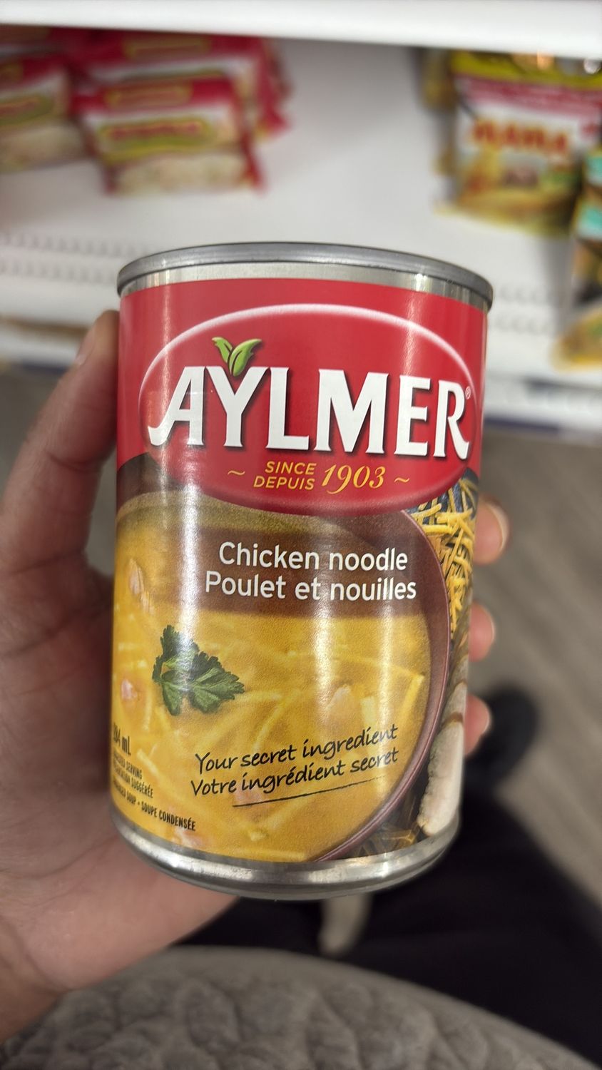 Aylmer chicken noodles 284 ml