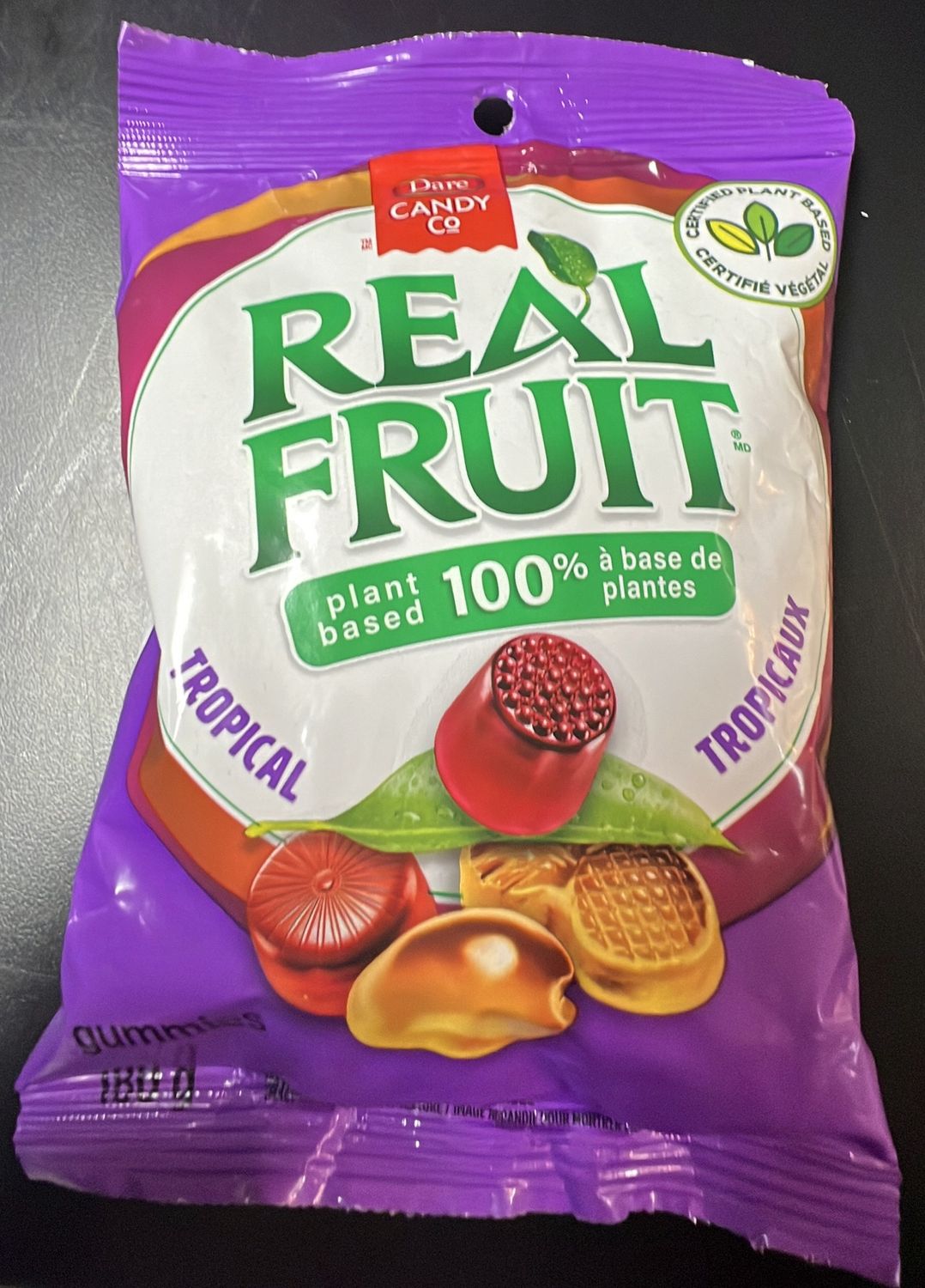Candy co real fruit 100% plant based