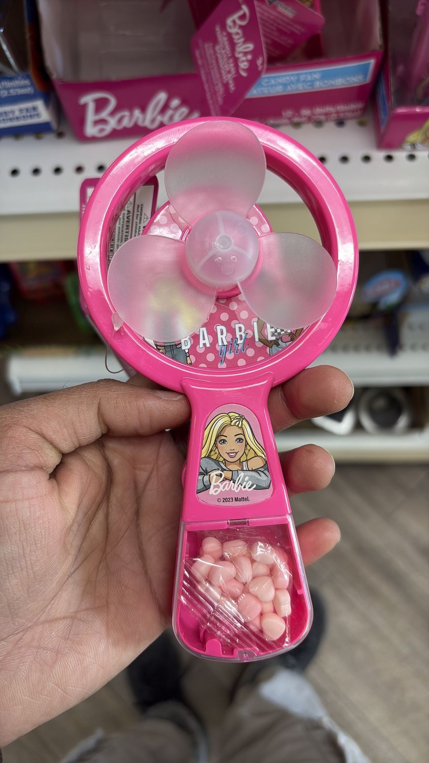 Barbie candy fan 6 g