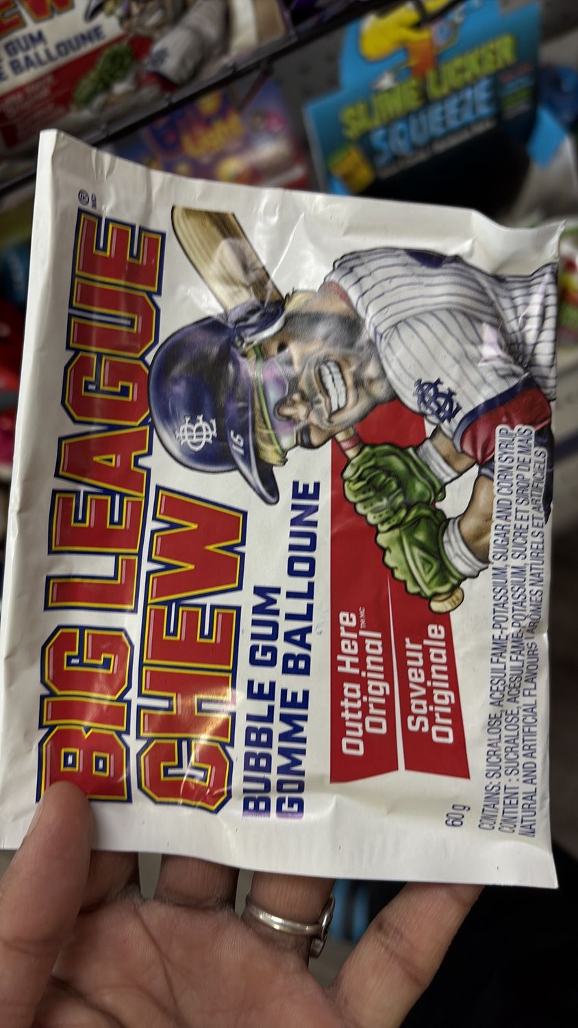 Big league chew bubble gum 60 g
