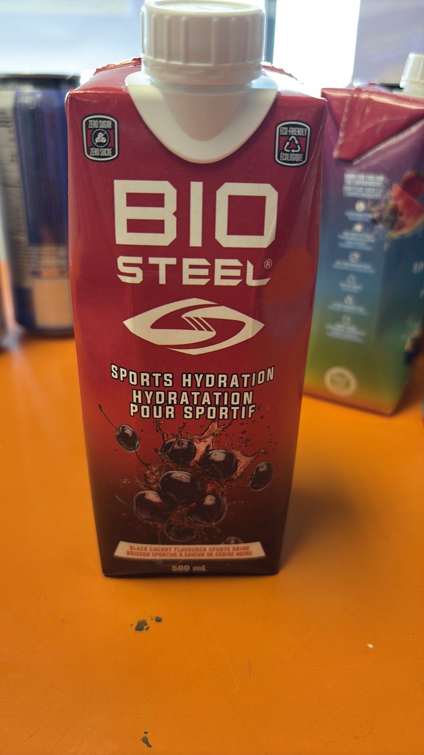 Bio steel black cherry 500 ml