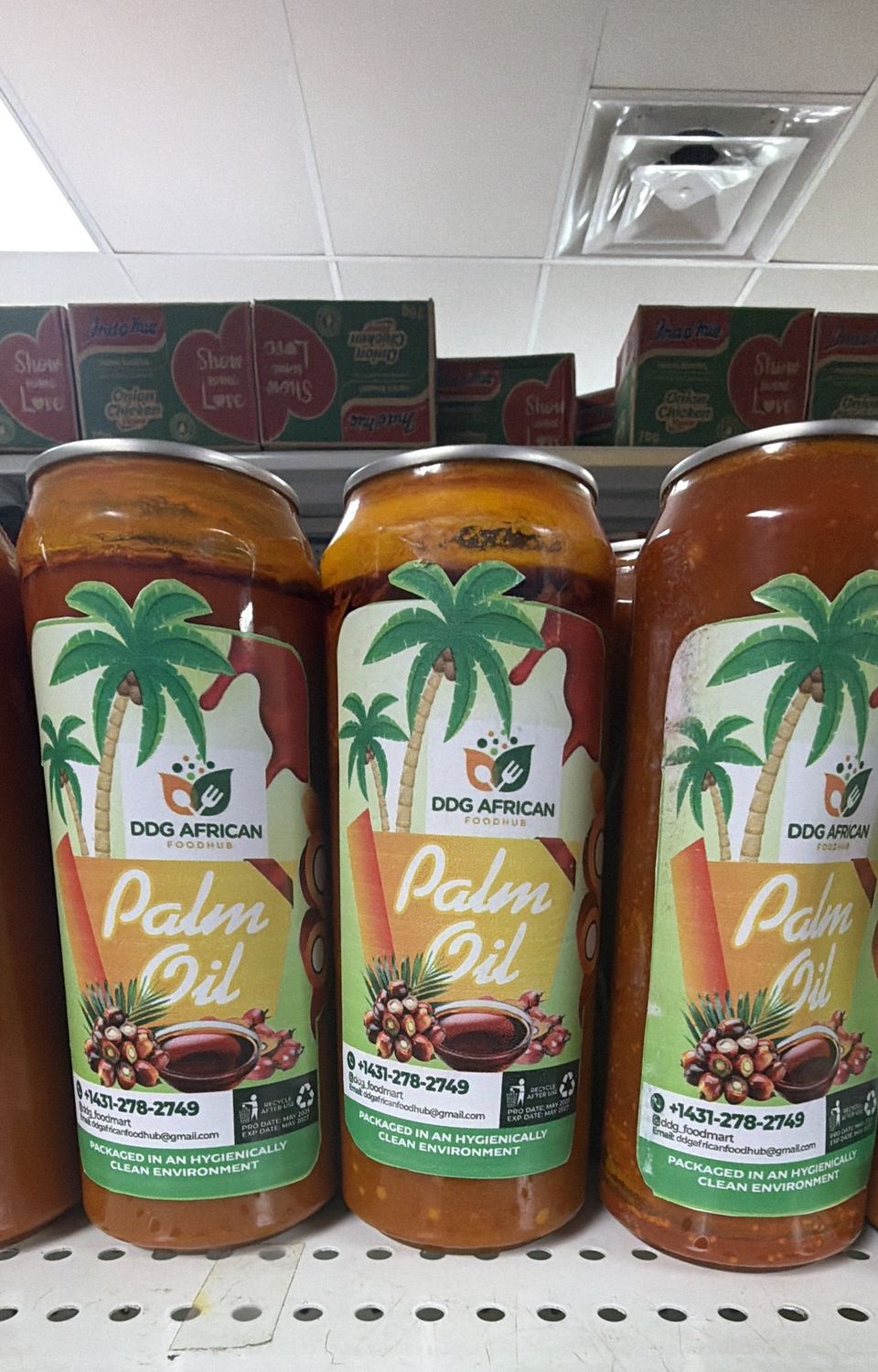 Ddg African Foodhub Ddg African Foodhub Red Palm Oil 500ml