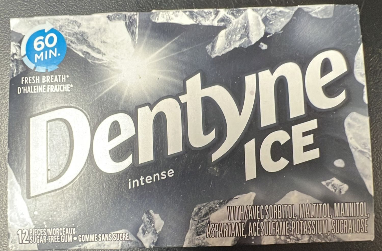 Dentyne ice intense