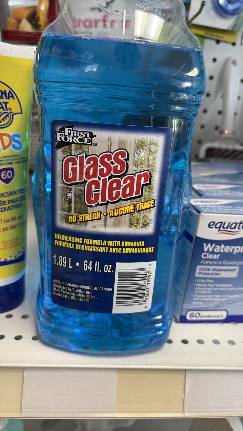 First force glass clear 1.89 L