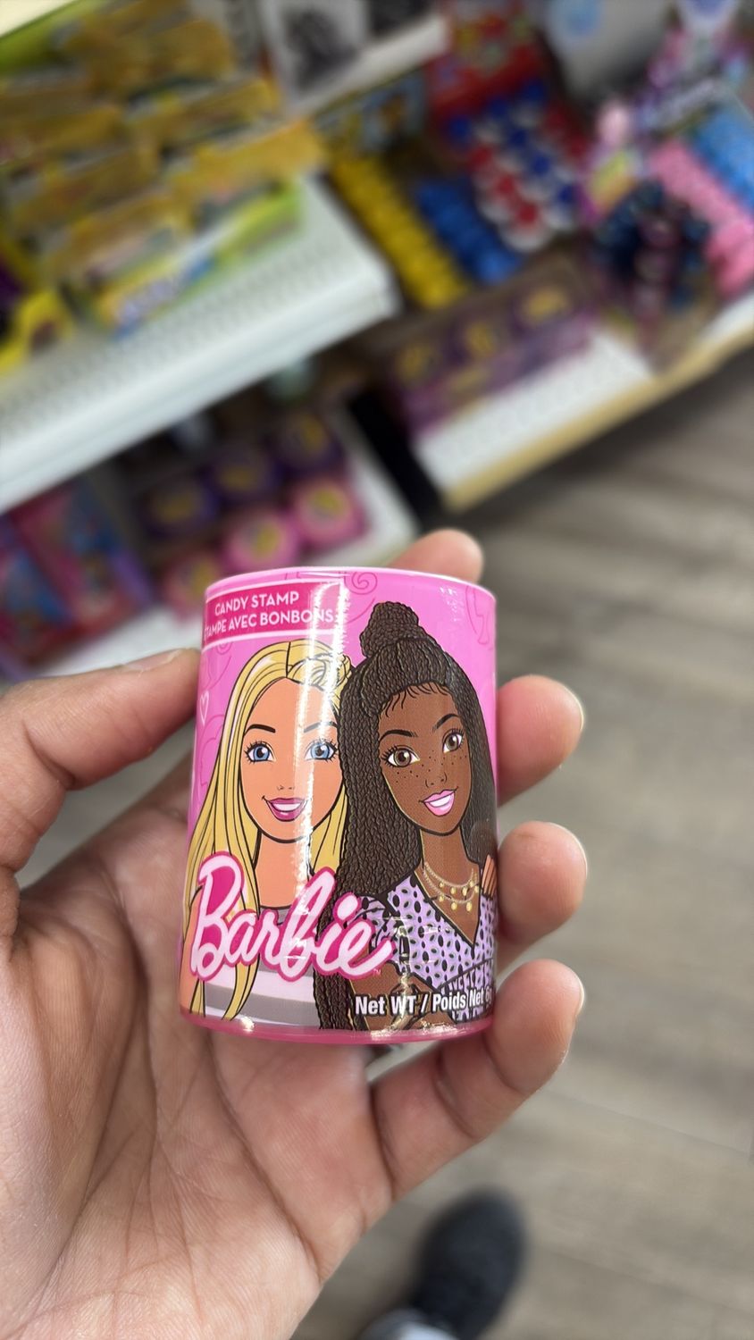 Barbie candy stamp 6 g
