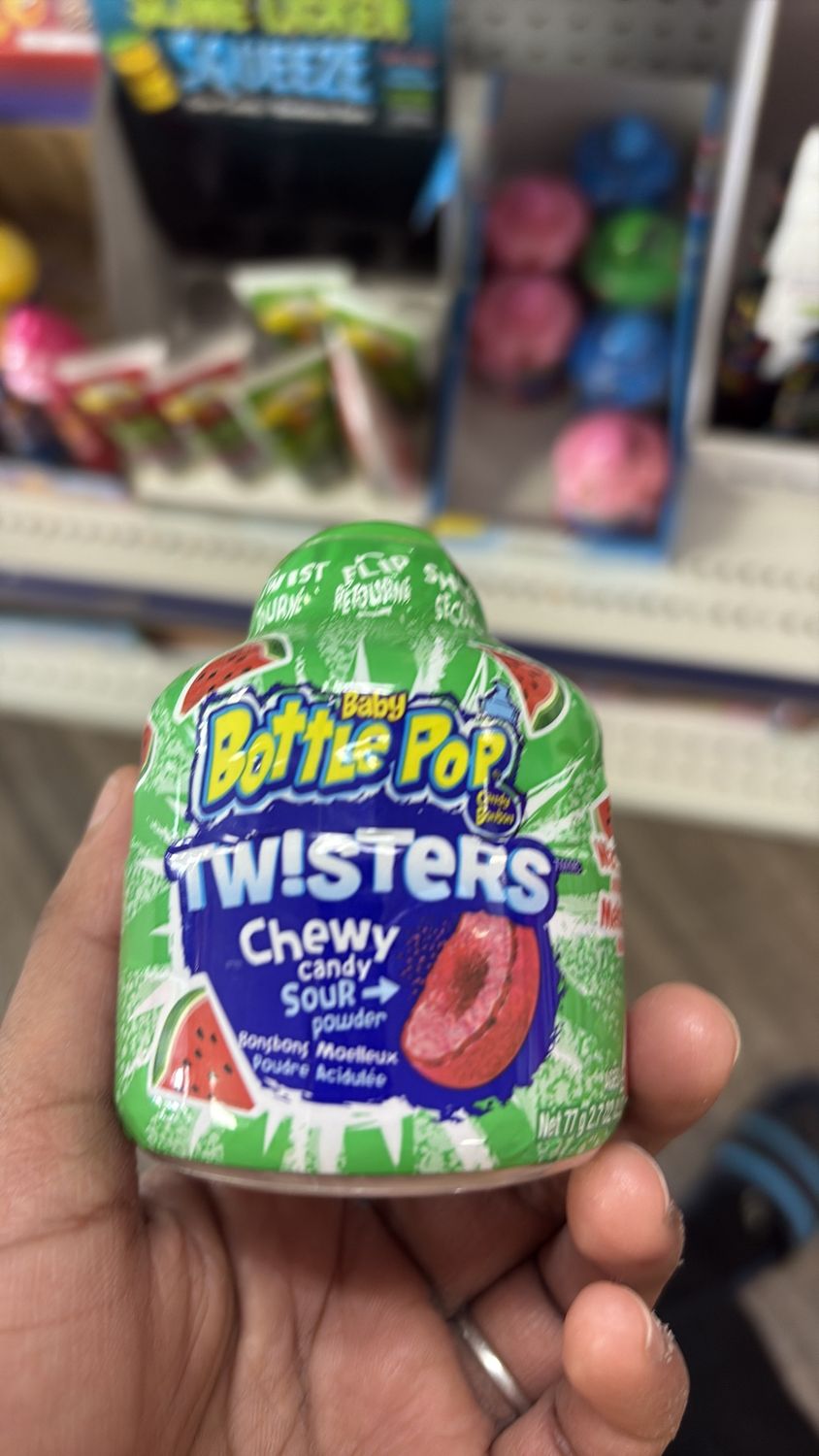 Bottle pop twisters candy 77 g