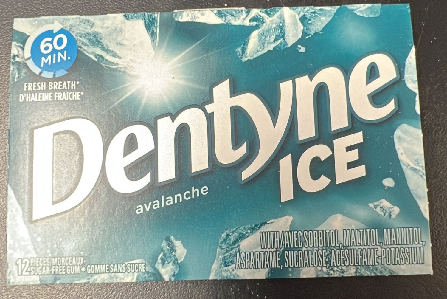 Dentyne ice avalanche