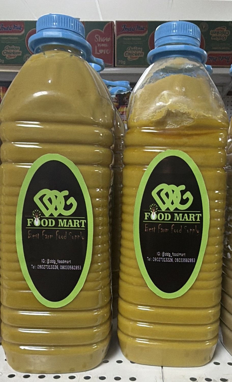 Ddg African Foodhub Bleached Palm Oil 2L