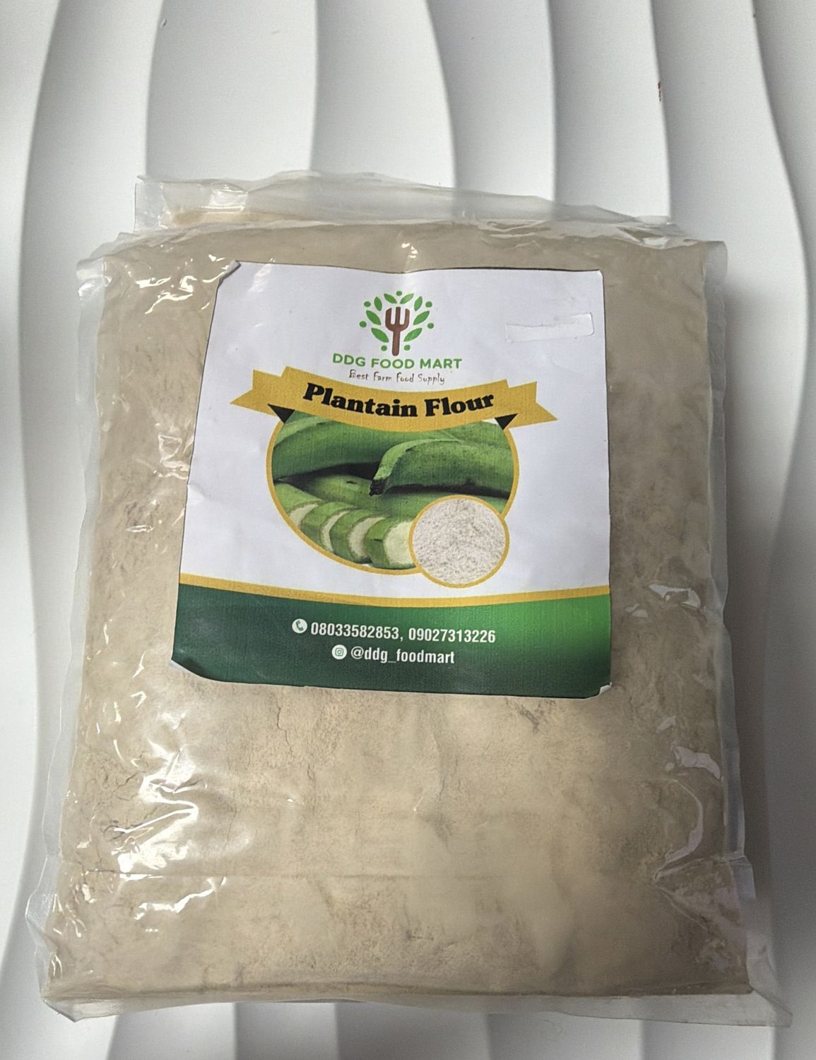 Ddg African Foodhub Plantain Flour 2kg