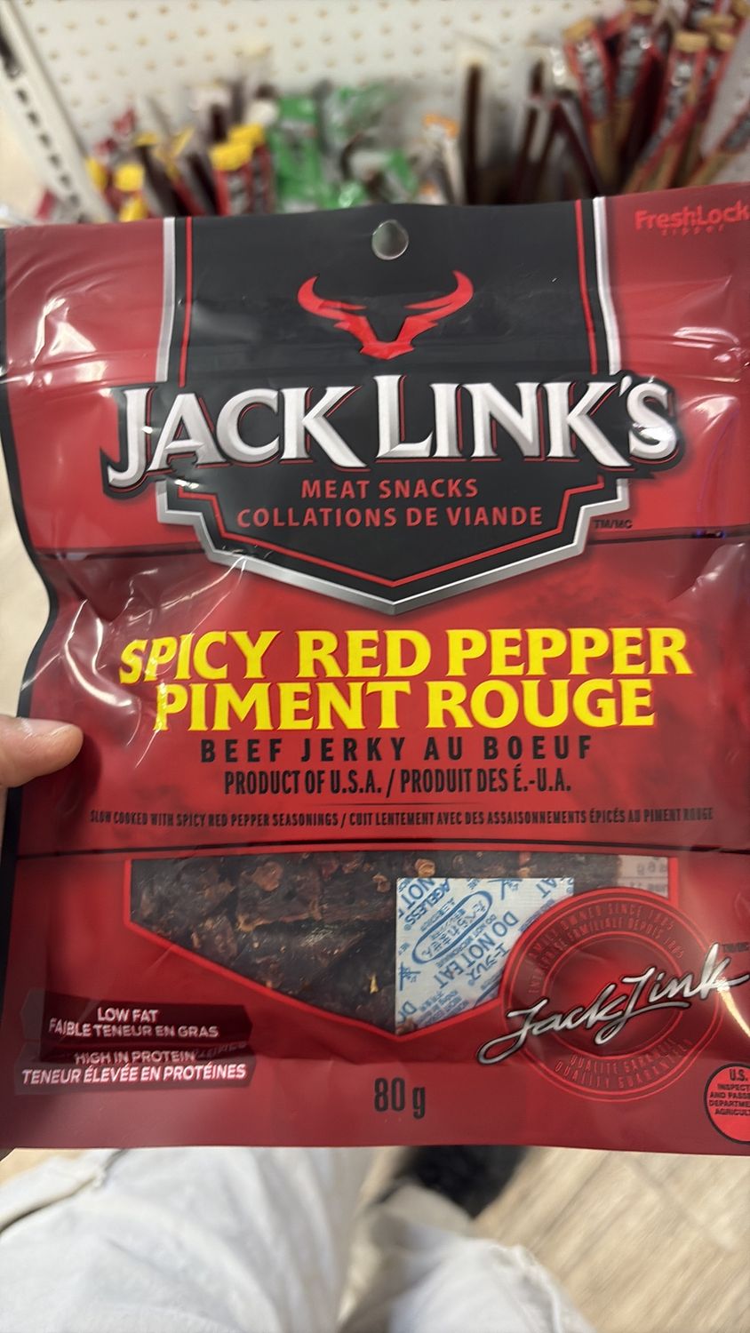 Jack lines spicy red pepper 80 g