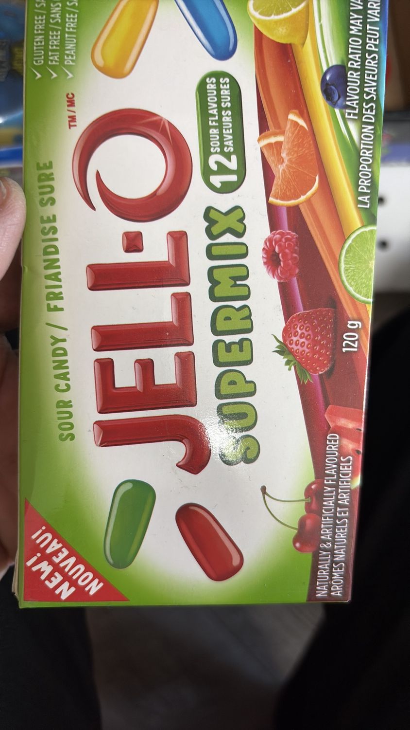 Jell-o super mix 120 g