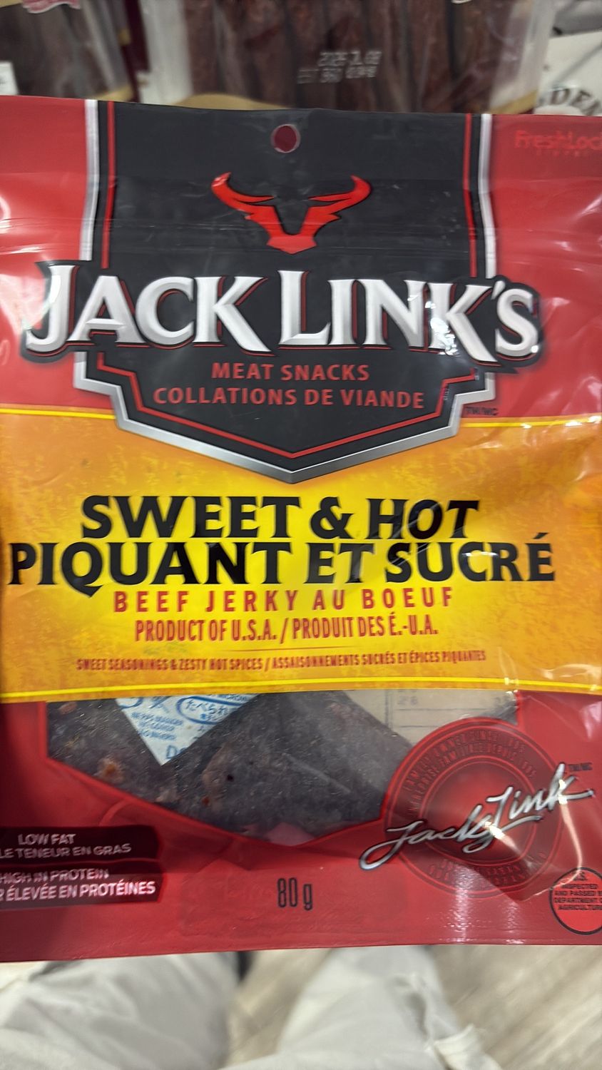 Jack lines sweet &amp; hot 80 g