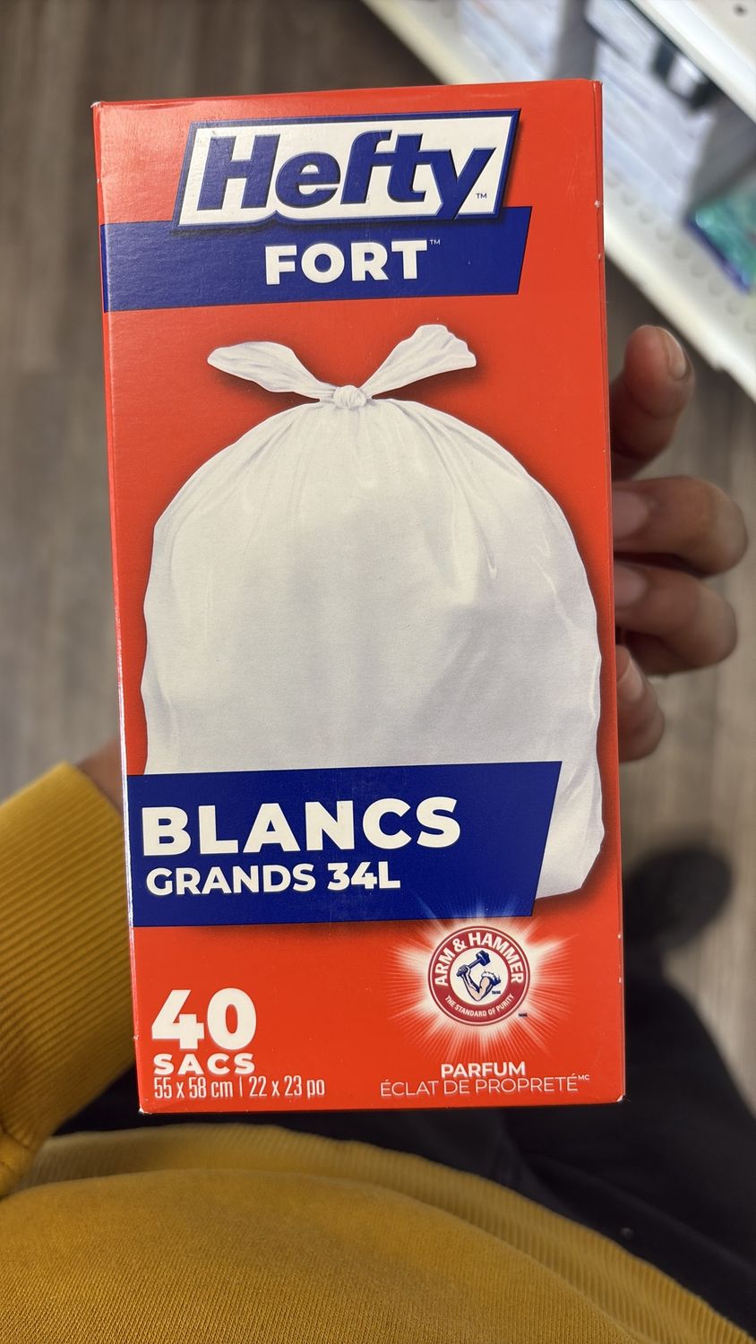 Hefty fort 40 sac