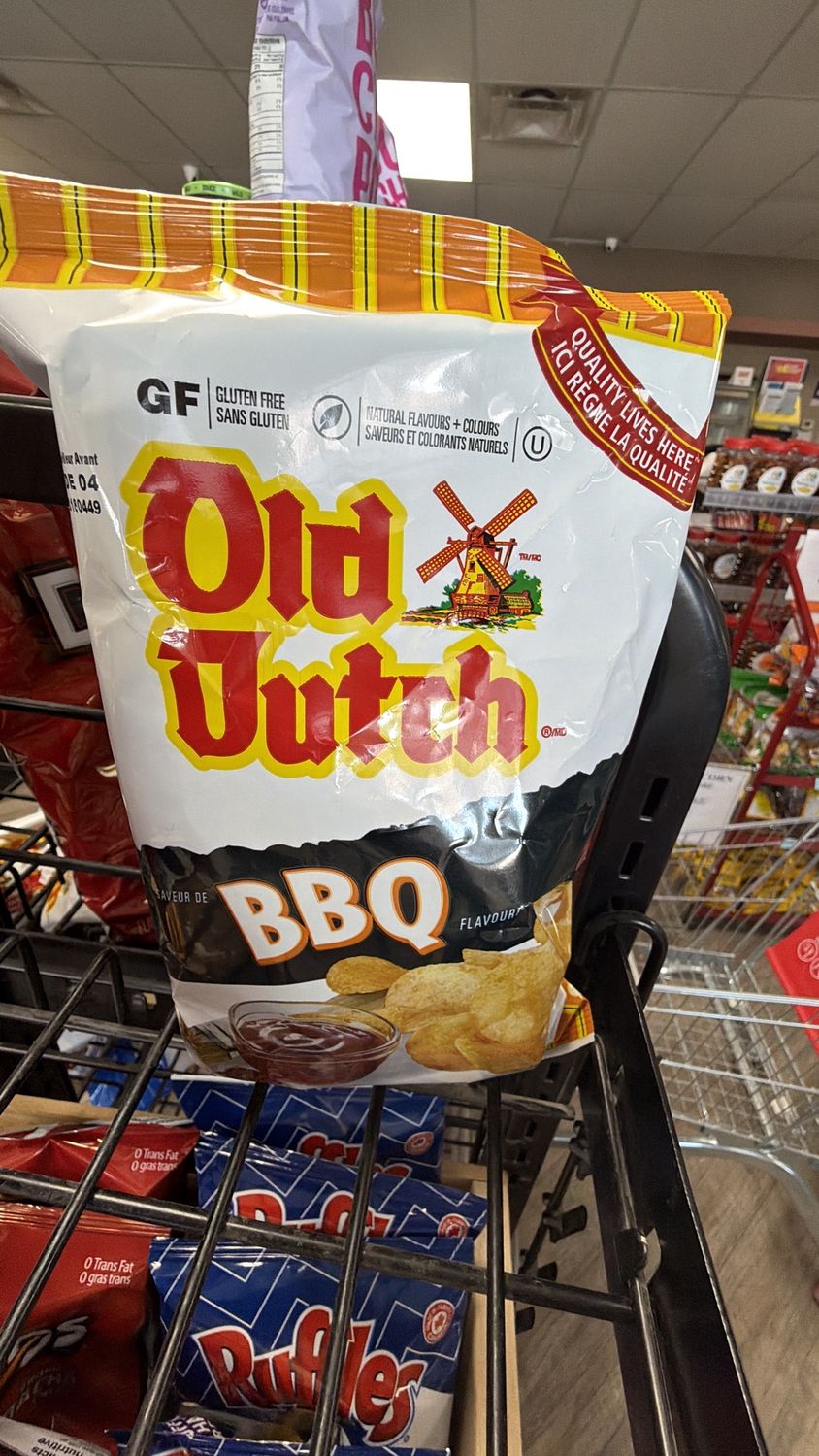 Old Dutch BBQ Chips 60g