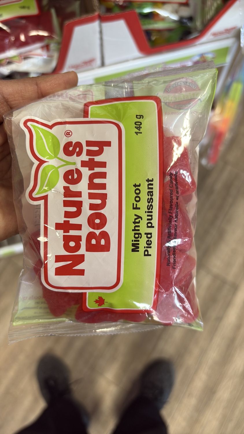 Nature bounty mighty foot 140 g