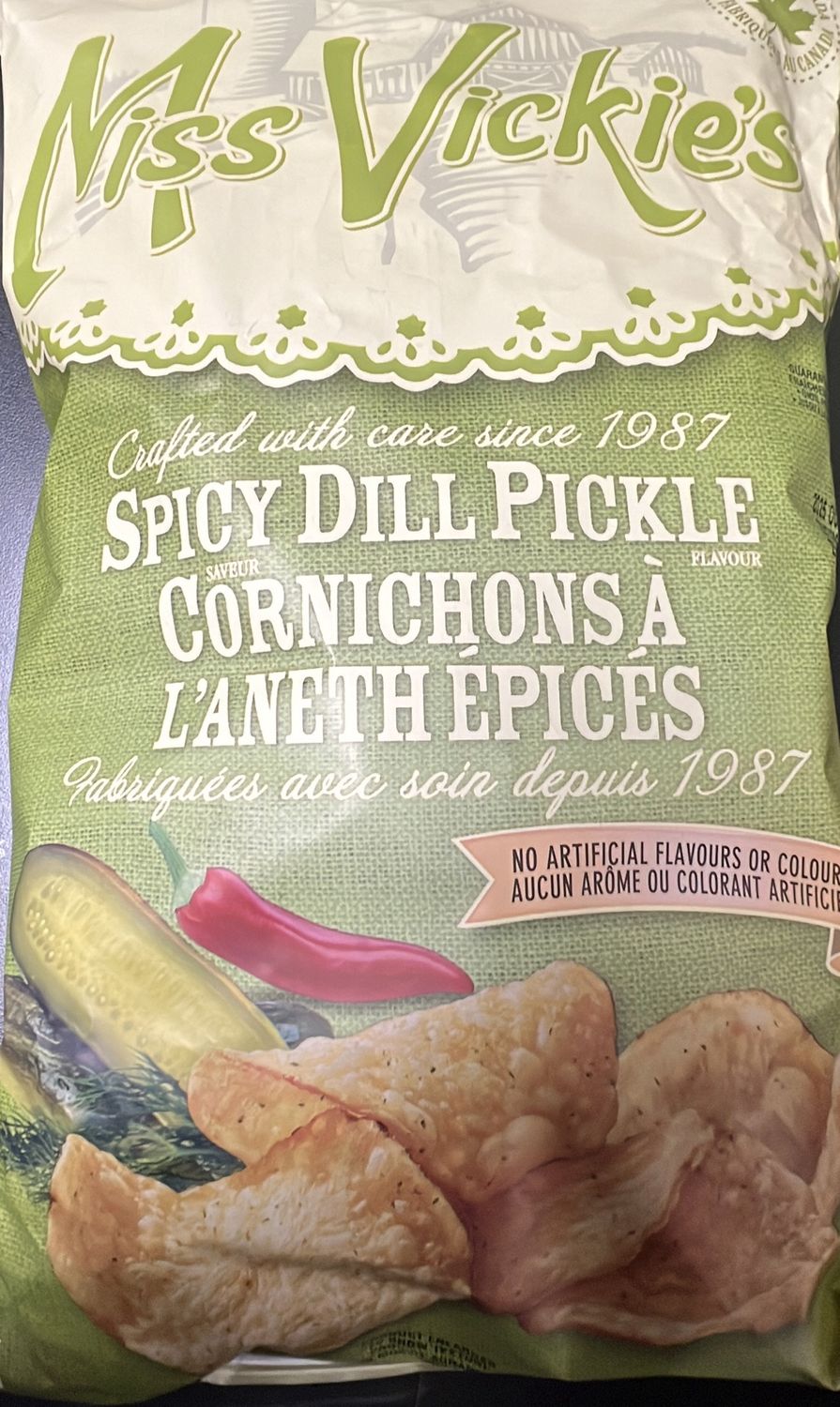 Miss Vickie’s Spicy dill pickle flavour 200g
