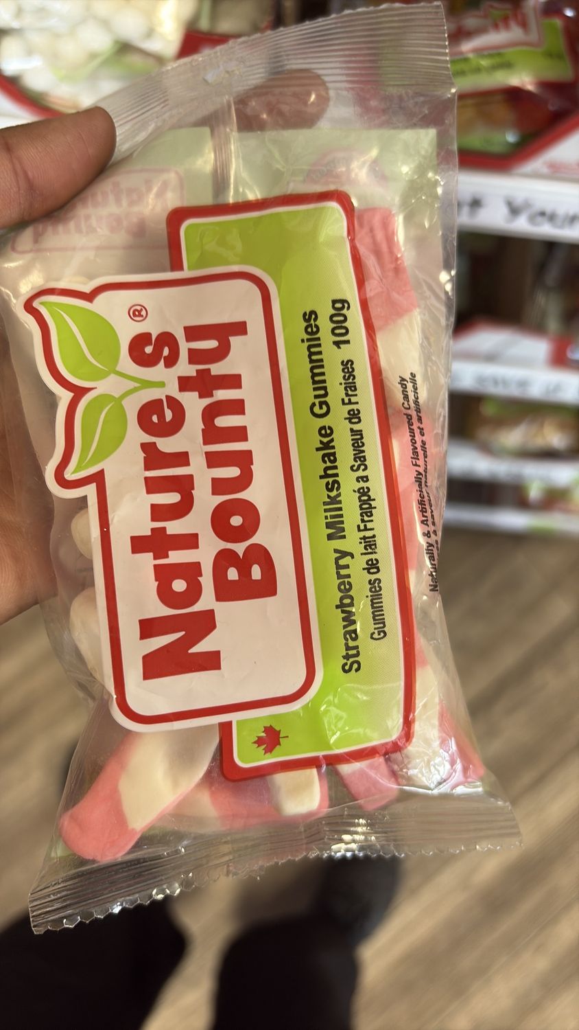 Nature bounty strawberry milkshake 100 g