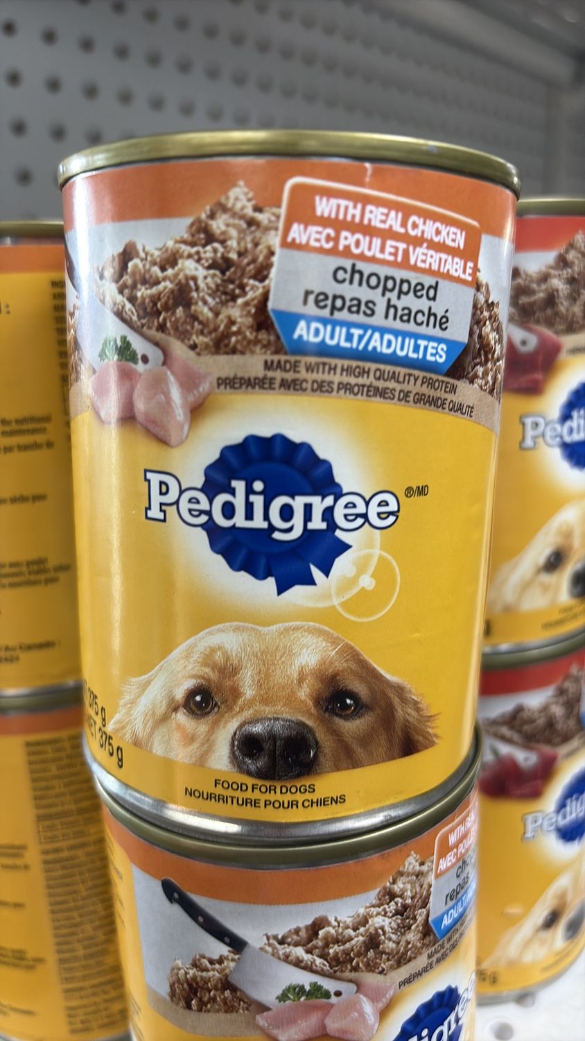 Pedigree food for dogs 375g