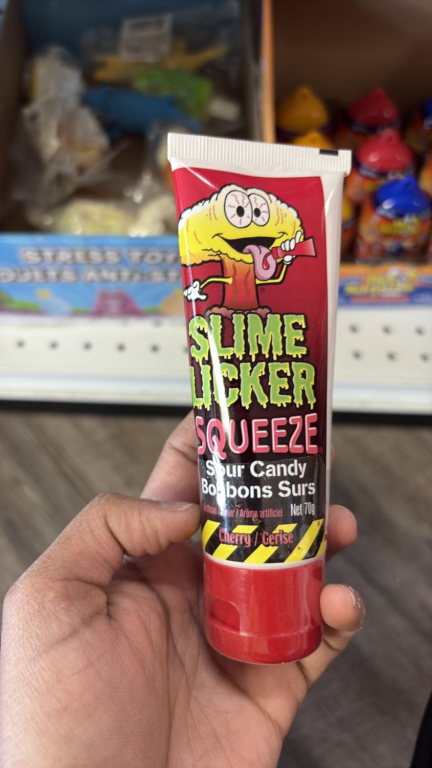 Slime licker squeeze sour candy 70 g