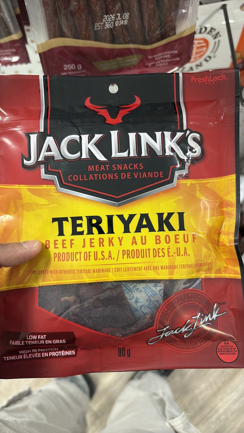 Jack links teriyaki 80 g