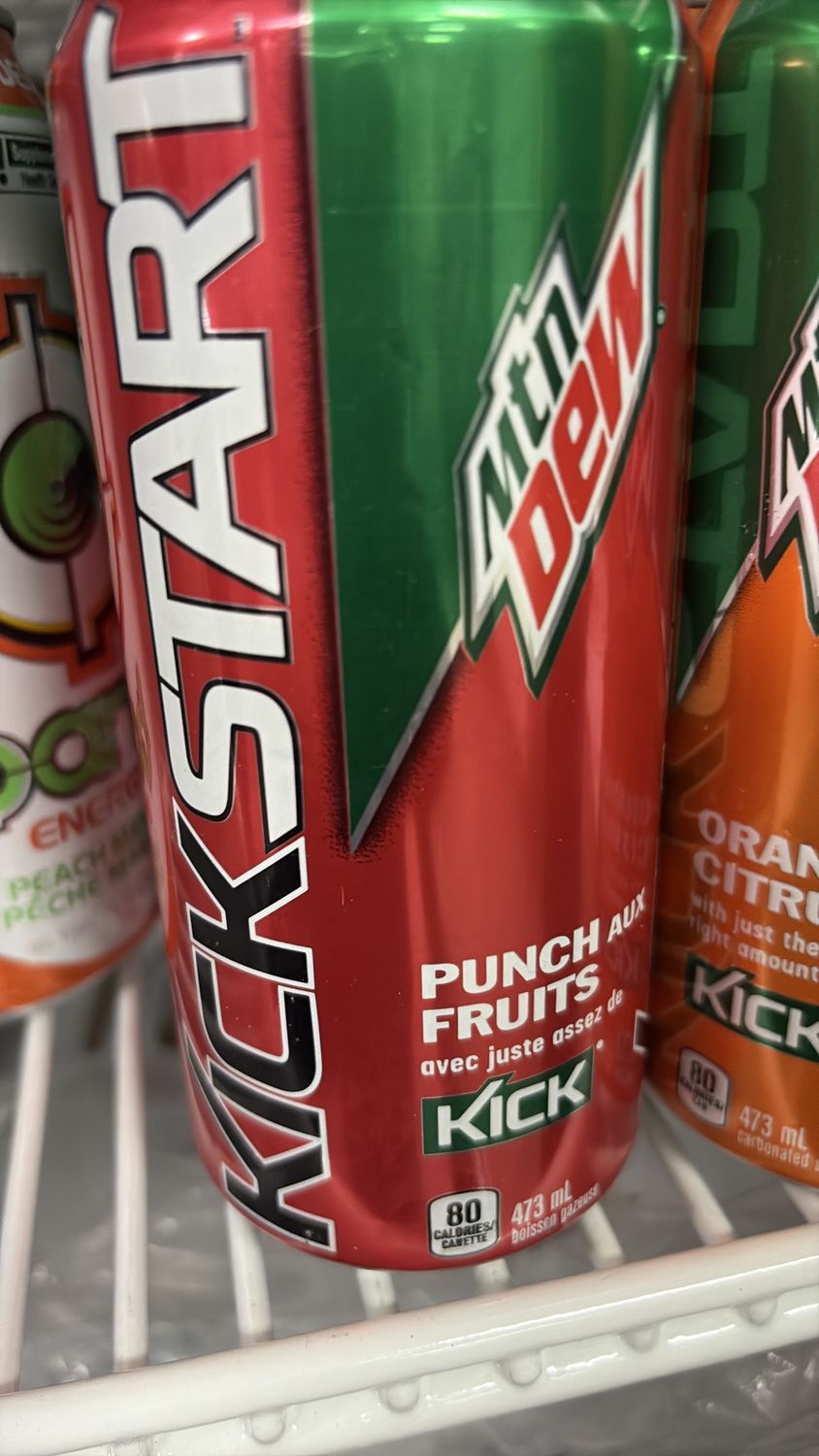 Kickstart Mtn dew 473 ml