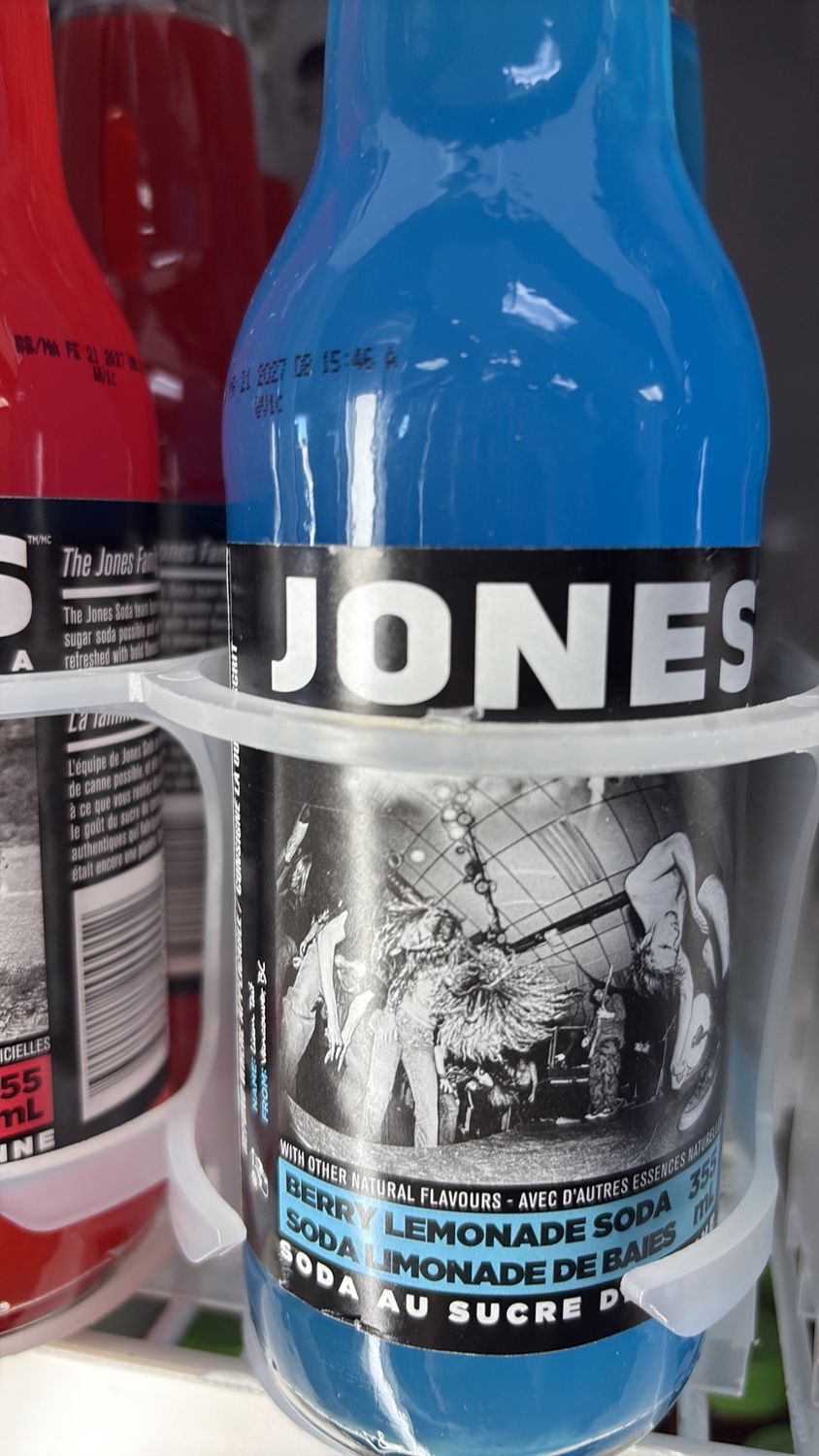 Johns berry lemonade soda 355 ml