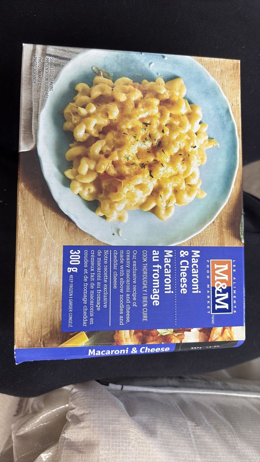 M &amp; M macaroni &amp; cheese 300 g