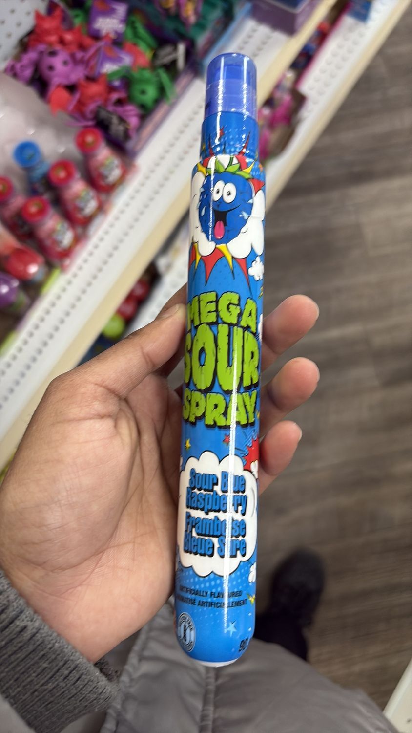 Mega sour blue raspberry 90 ml