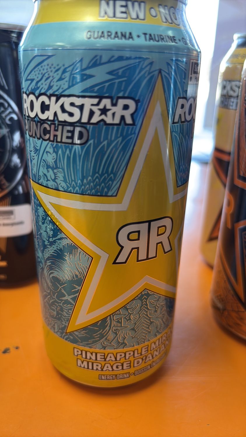 Rockstar pineapple mirage 473 ml