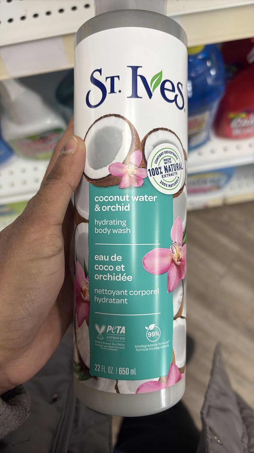 St.Ives coconut water 650 ml