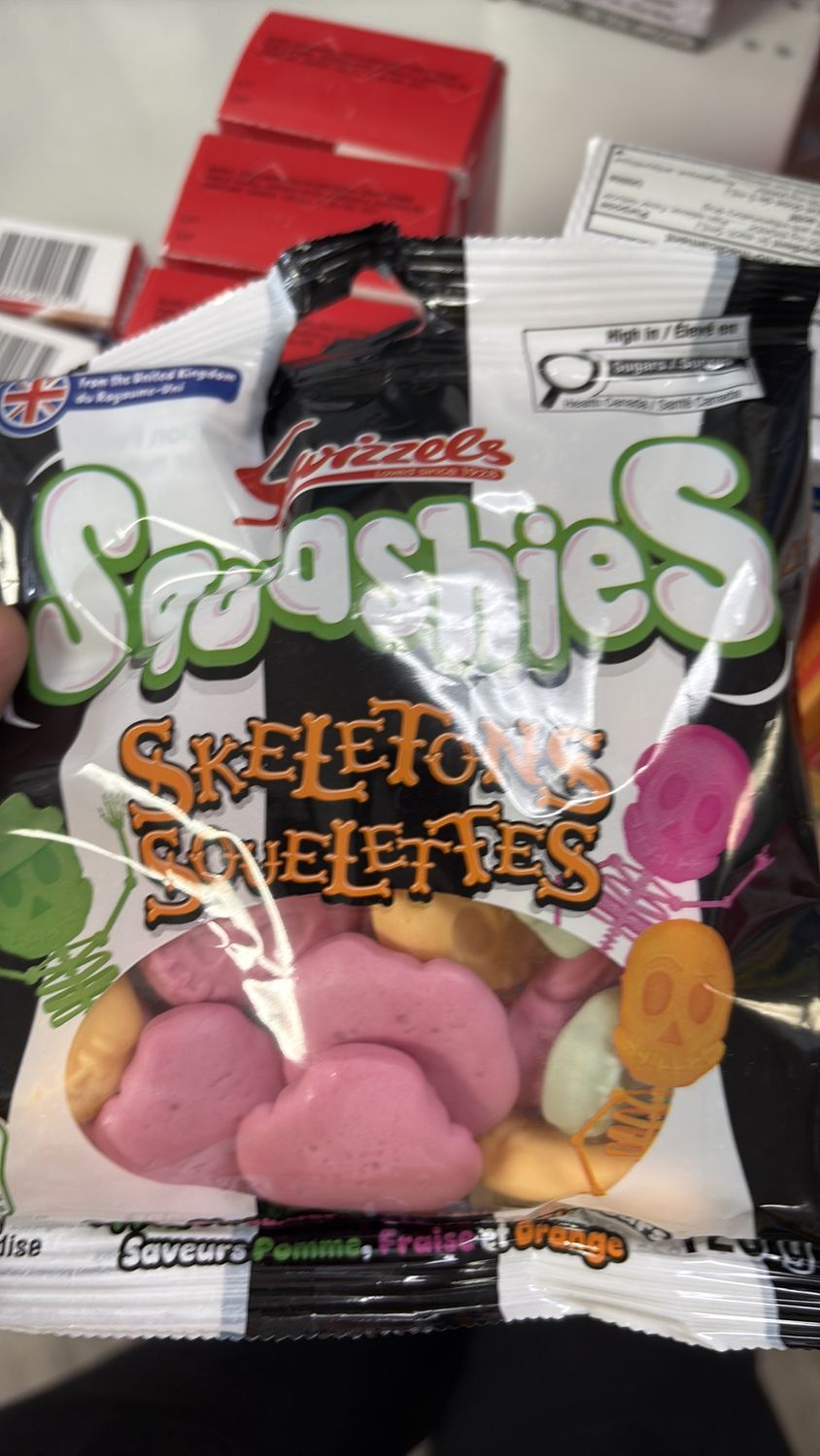Squashies skeletons 120 g