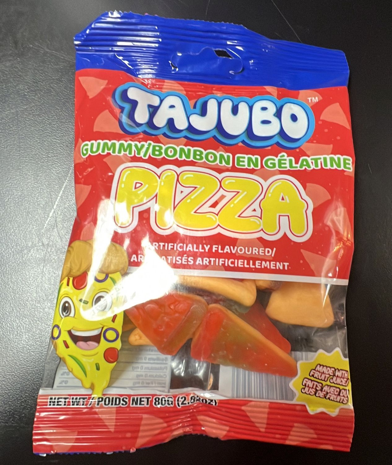 Tajubo gummy/bonbon pizza