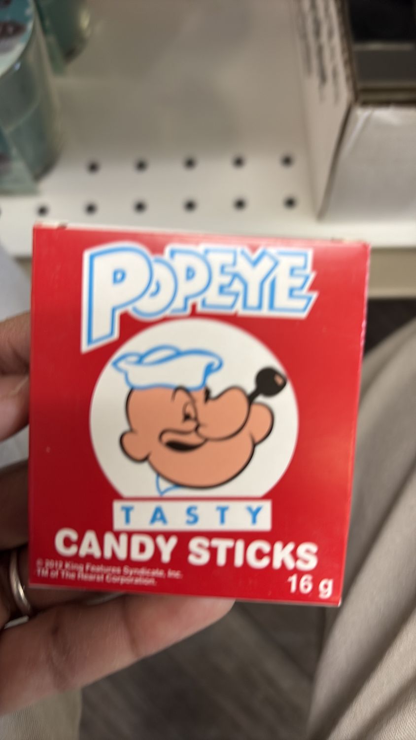 Popeye candy stick 16 g