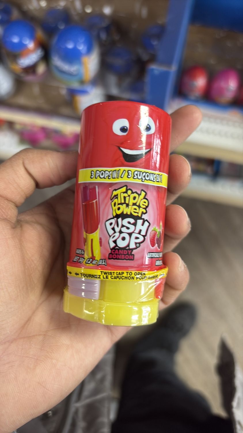Push pop candy 34 g