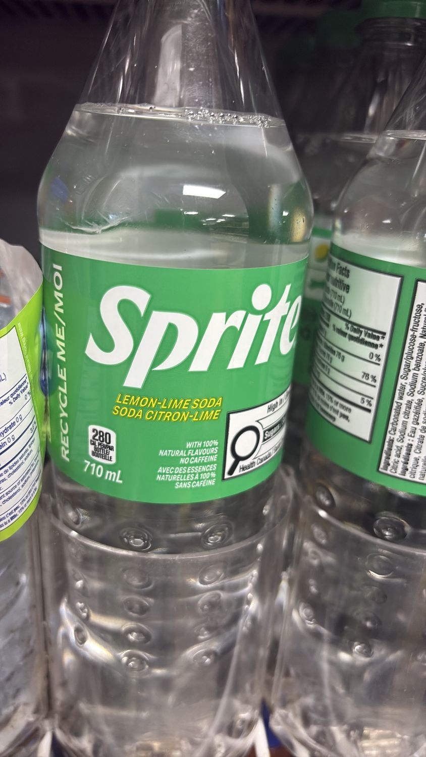 Sprite lemon lime soda 710 ml