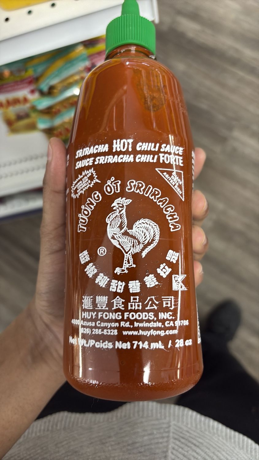 Sriracha Hot Chilli Sauce 714 Ml