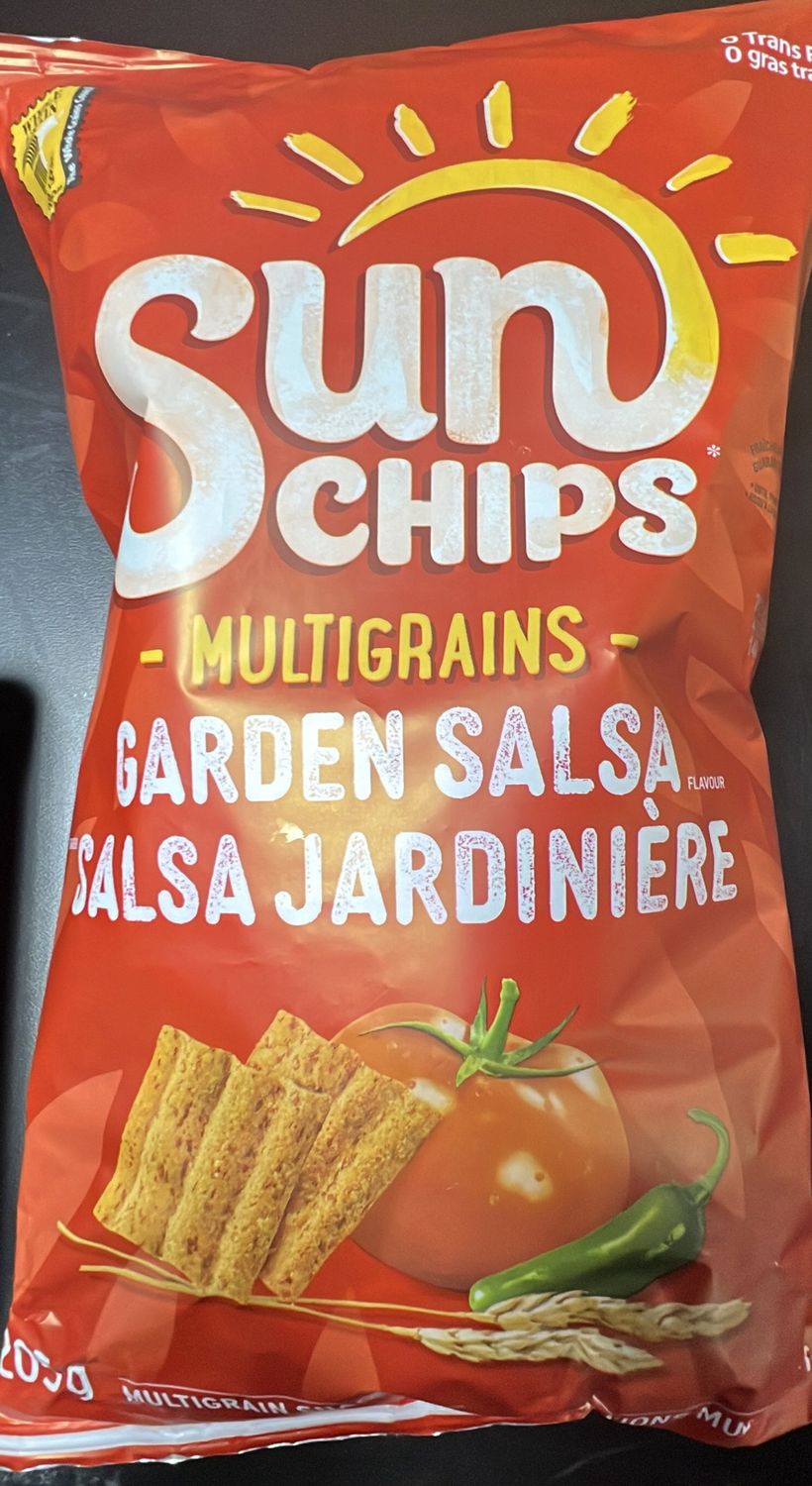 Sun chips multigrain garden salsa 205g