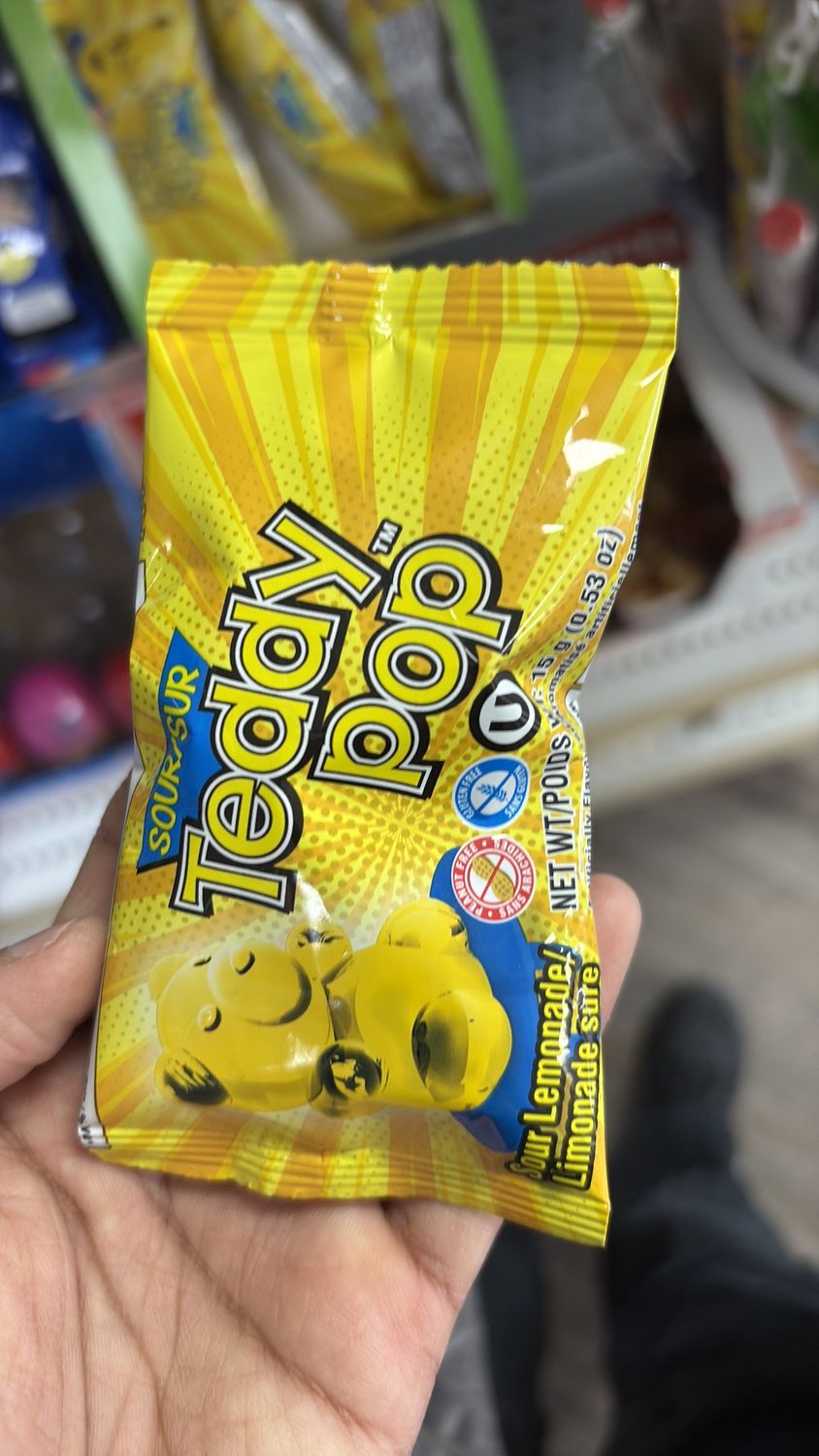 Teddy pop sour 15 g