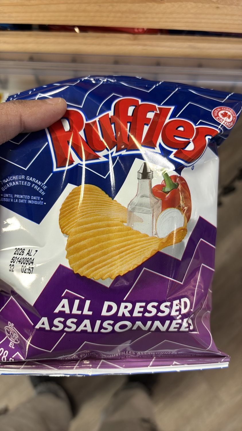 Ruffles all dressed 28 g