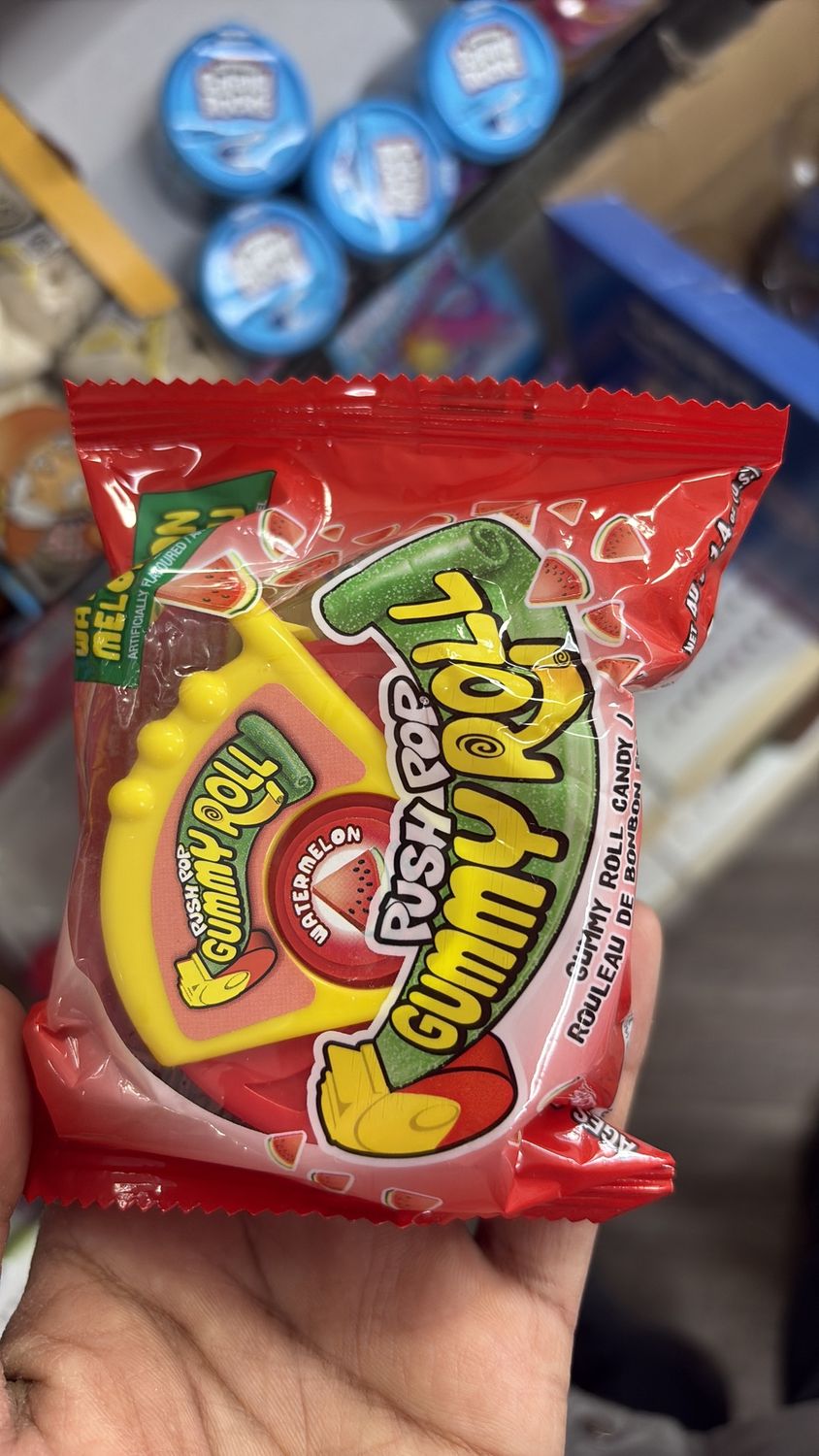 Push pop gummy roll gummy roll 40 g