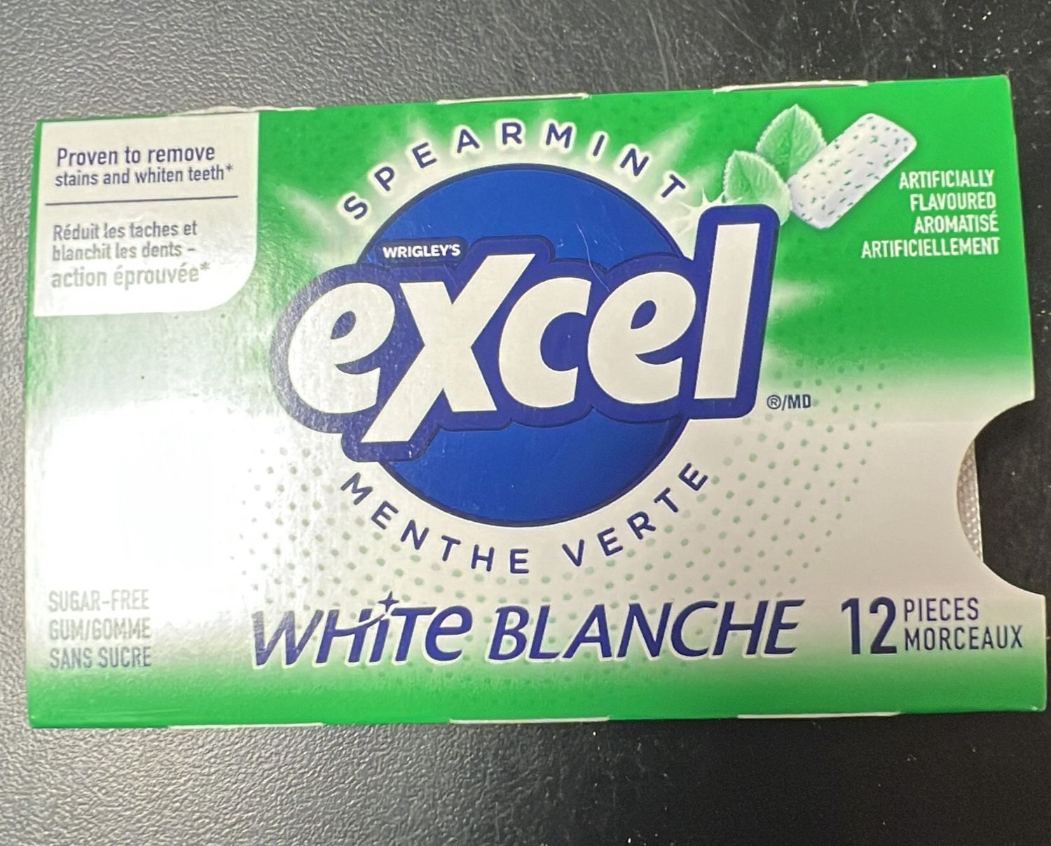 Spearmint excel white blanche