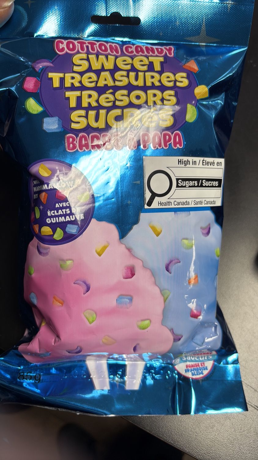 Sweet treasures cotton candy