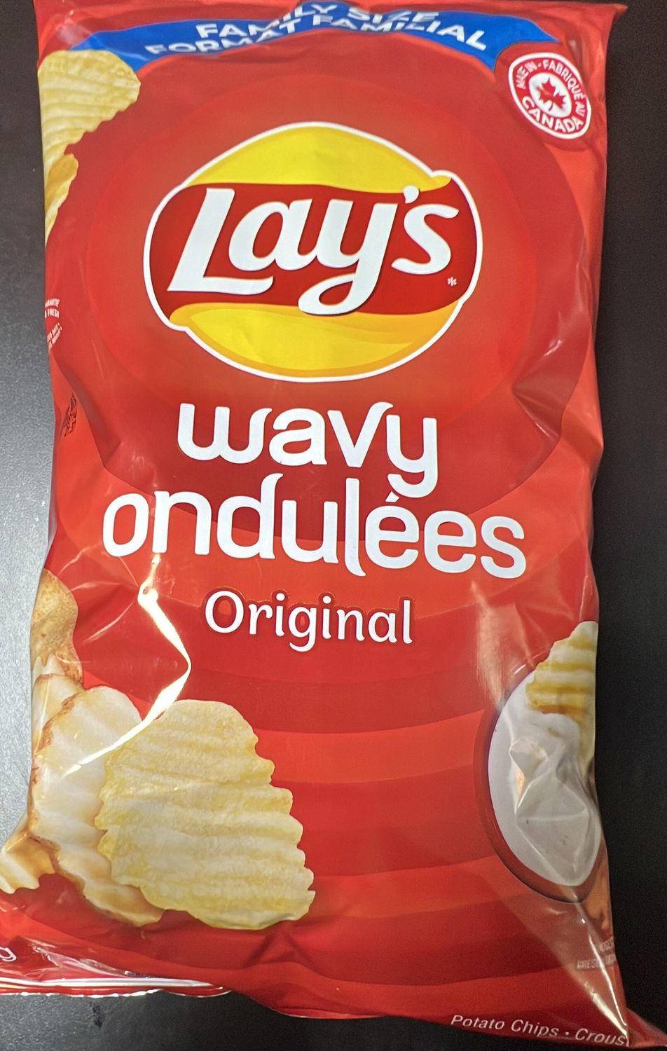 Lay’s wavy ondulées original 235g
